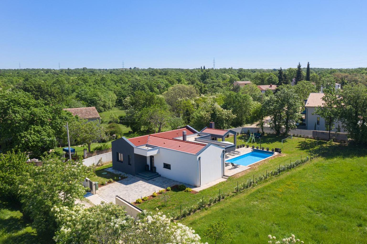 Vila Nora With Heated Pool Marčana Exterior foto