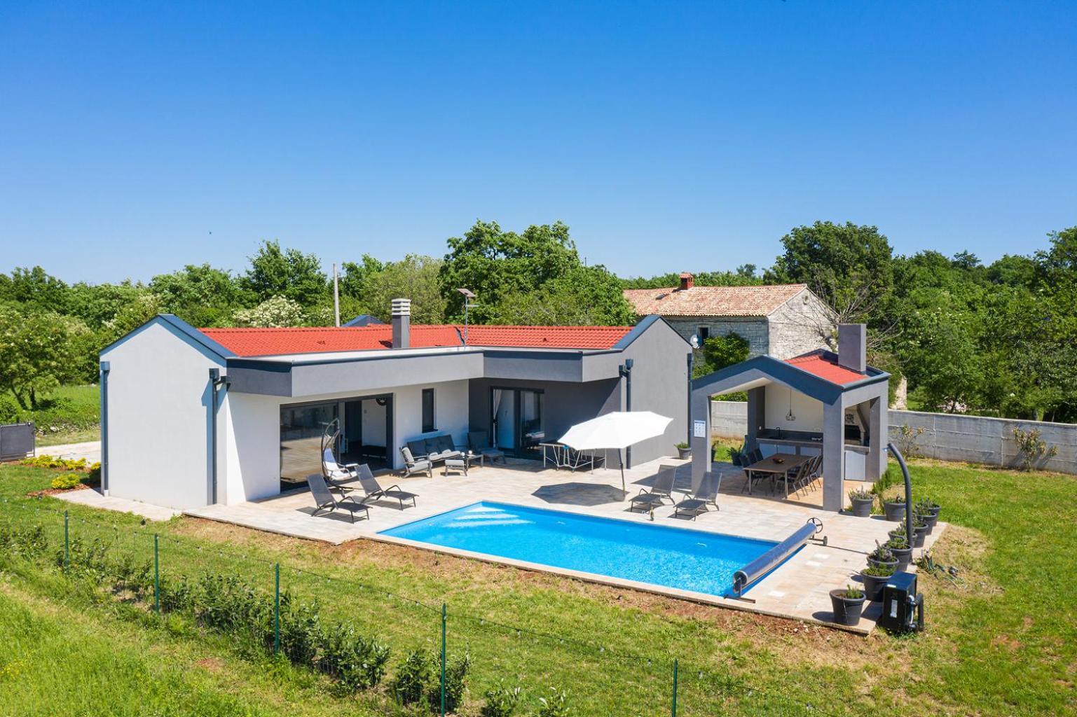 Vila Nora With Heated Pool Marčana Exterior foto